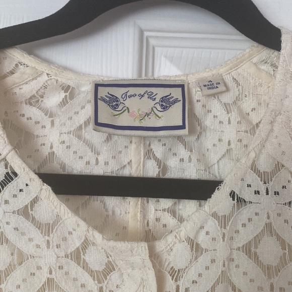 🌴Vintage style Lace Blouse by Two of Us from Anthropologie - Picture 2 of 4